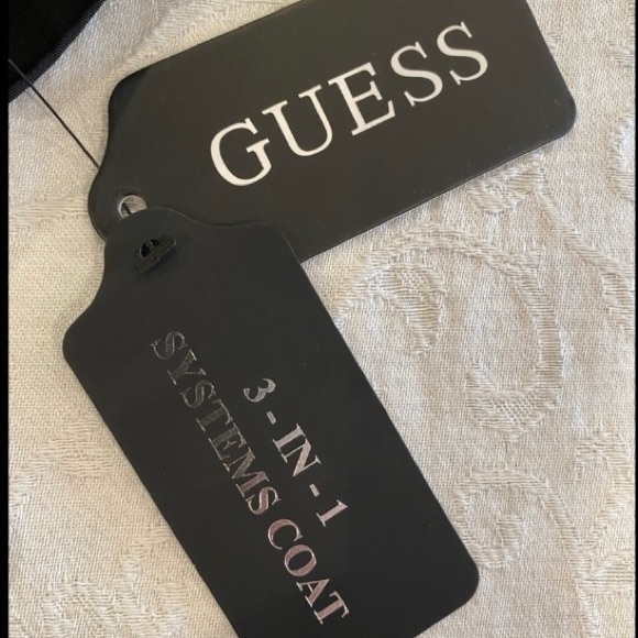 GUESS NWT Women’s Convertible Coat M - Picture 10 of 15